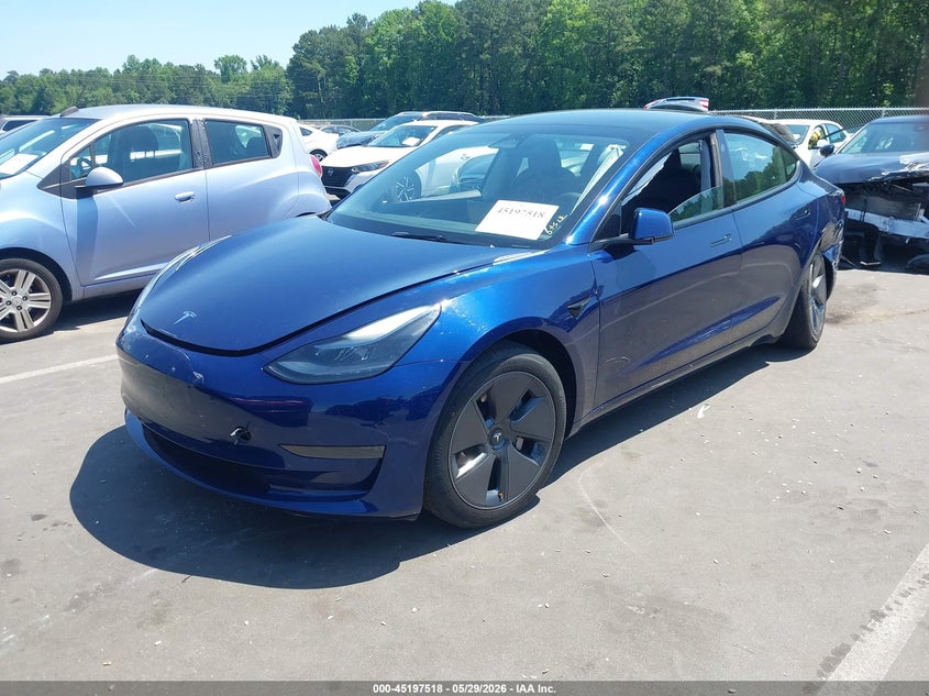 Vin: 5yj3e1eaxpf660709, lot: 45695246, tesla model 3 rear-wheel drive 20232