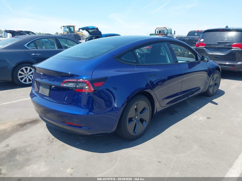 Vin: 5yj3e1eaxpf660709, lot: 45695246, tesla model 3 rear-wheel drive 20234