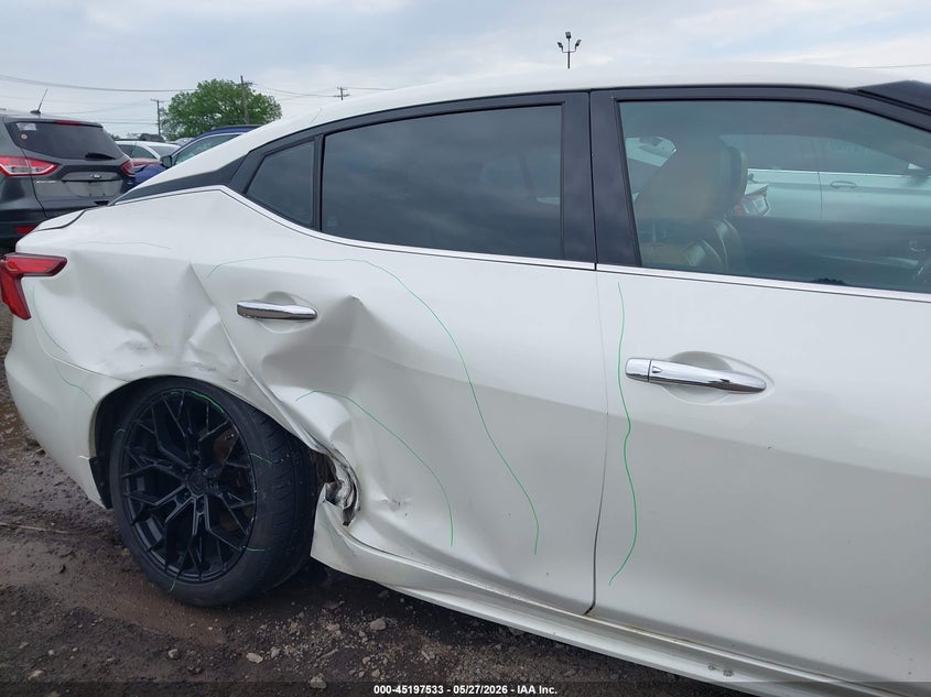 2016 NISSAN MAXIMA SEDAN 3.5L V-6 DOHC, VVT, 300HP
