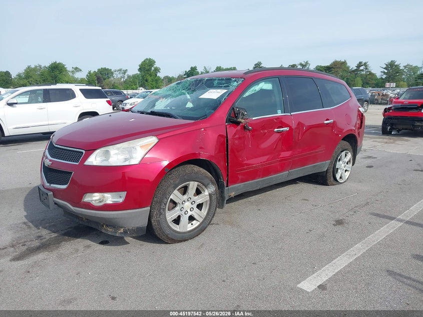 Vin: 1gnkrjed3cj146379, lot: 45695270, chevrolet traverse 2lt 20122
