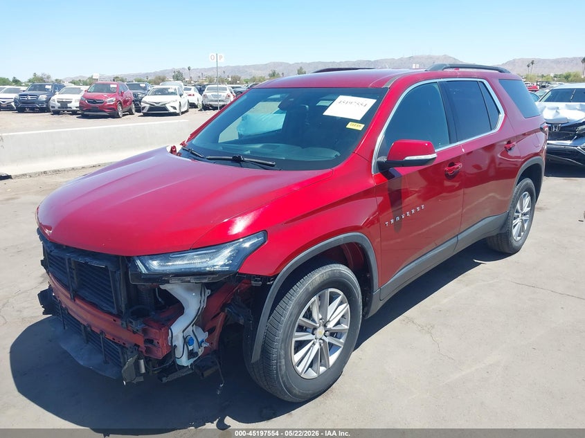 2022 Chevrolet Traverse Awd Lt Cloth 1GNEVGKW5NJ108561 photo 1