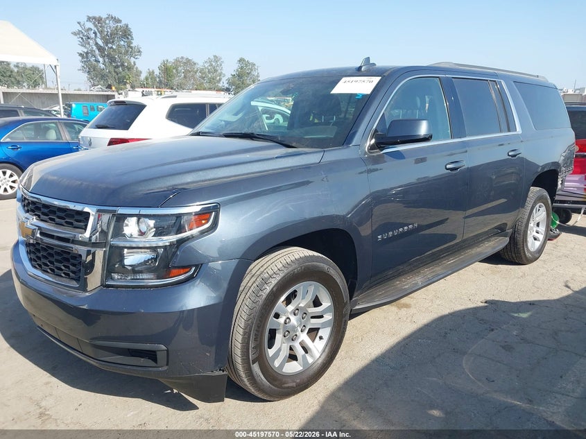 Vin: 1gnscgkc1lr123409, lot: 45695297, chevrolet suburban 2wd ls 20202