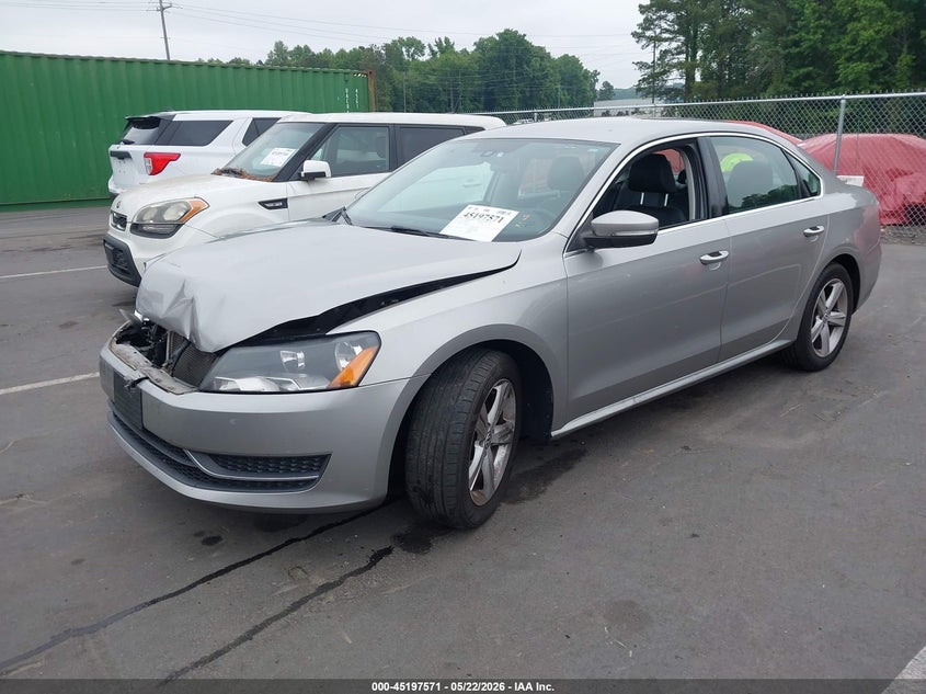 VOLKSWAGEN PASSAT 2014 VIN 1VWBT7A39EC056202