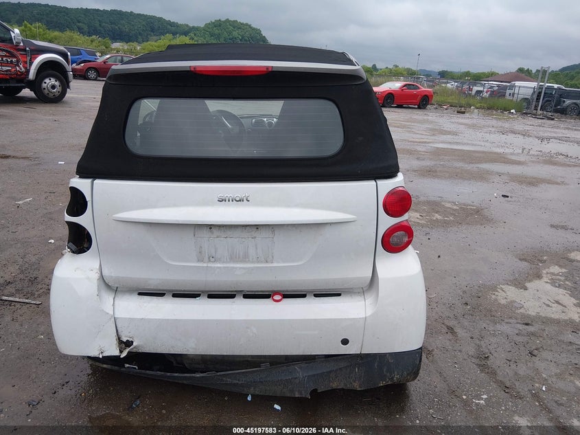 2009 Smart Fortwo Brabus/Passion VIN: WMEEK31X69K225510 Lot: 45197583