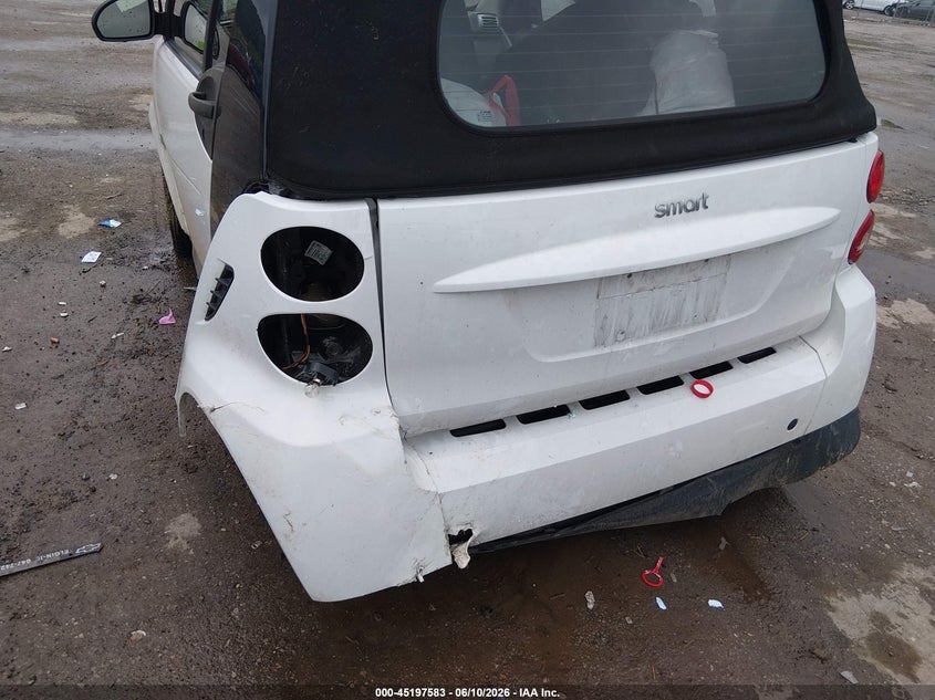 2009 Smart Fortwo Brabus/Passion VIN: WMEEK31X69K225510 Lot: 45197583