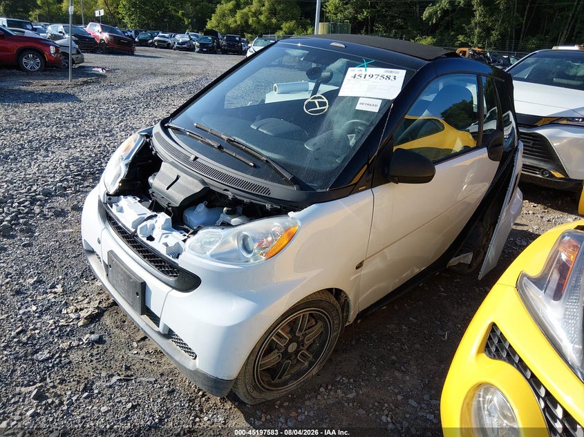 SMART FORTWO 2009 VIN WMEEK31X69K225510