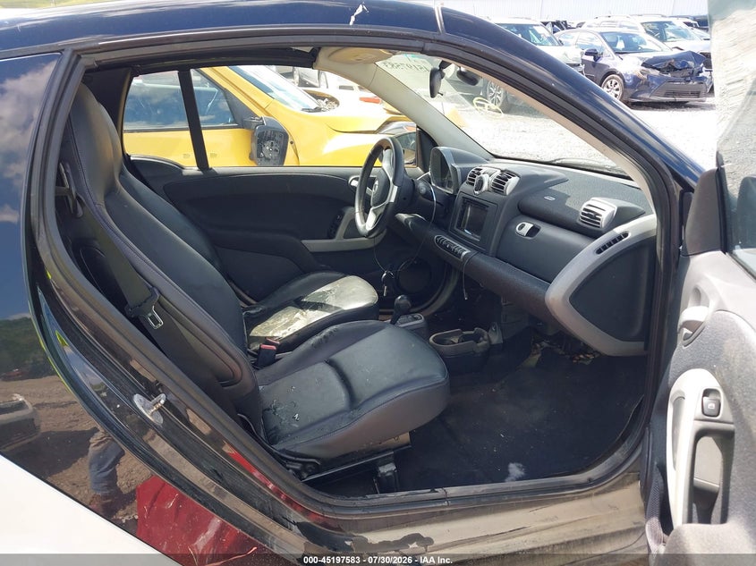 SMART FORTWO 2009 VIN WMEEK31X69K225510