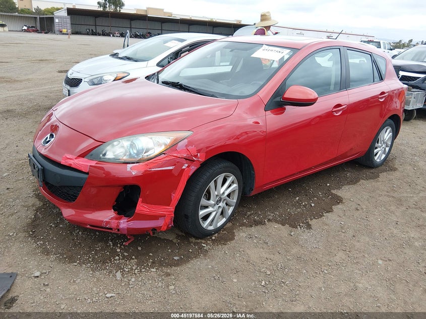 Vin: jm1bl1l74d1817292, lot: 45695312, mazda mazda3 20132
