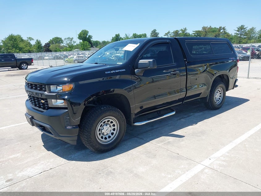 2019 Chevrolet Silverado 1500 Work Truck 3GCNYAEF8KG174950 photo 1