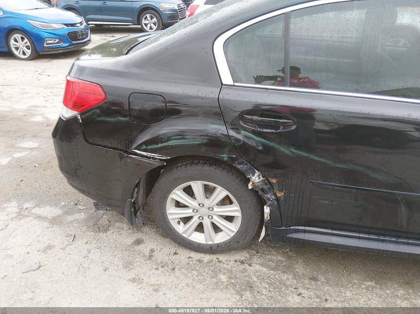 2011 Subaru Legacy 2.5I Premium VIN: 4S3BMBG65B3244862 Lot: 45197627