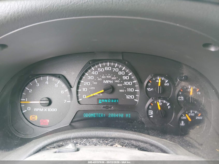 2004 Chevrolet Trailblazer Lt VIN: 1GNDT13S442437786 Lot: 45197636