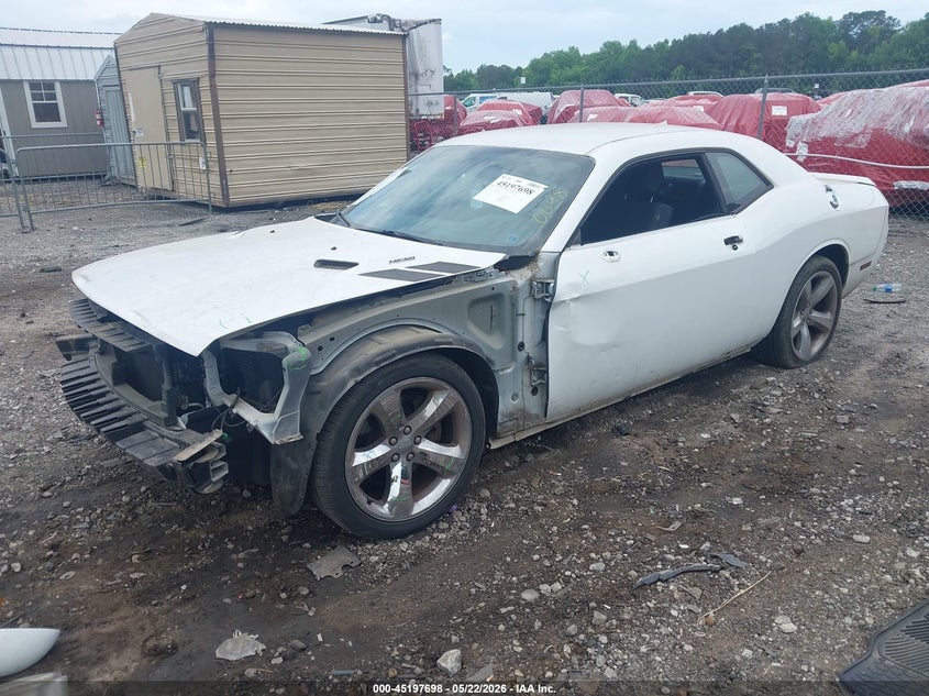 Vin: 2c3cdybt6dh695761, lot: 45695426, dodge challenger r/t 20132