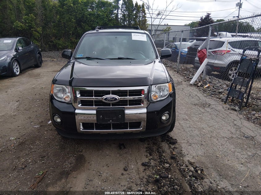 2012 Ford Escape 3.0 Limited black Lot 111045197725 Vin 1FMCU9EG5CKB98476