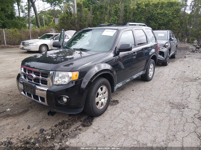 2012 Ford Escape 3.0 Limited black Lot 111045197725 Vin 1FMCU9EG5CKB98476