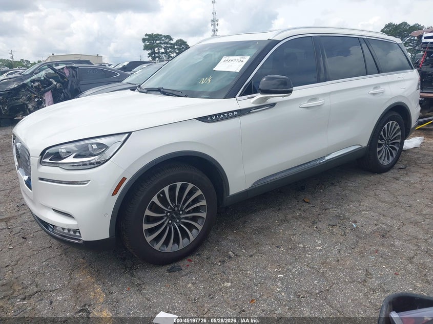 Vin: 5lm5j7xc5lgl33472, lot: 45695454, lincoln aviator reserve 20202
