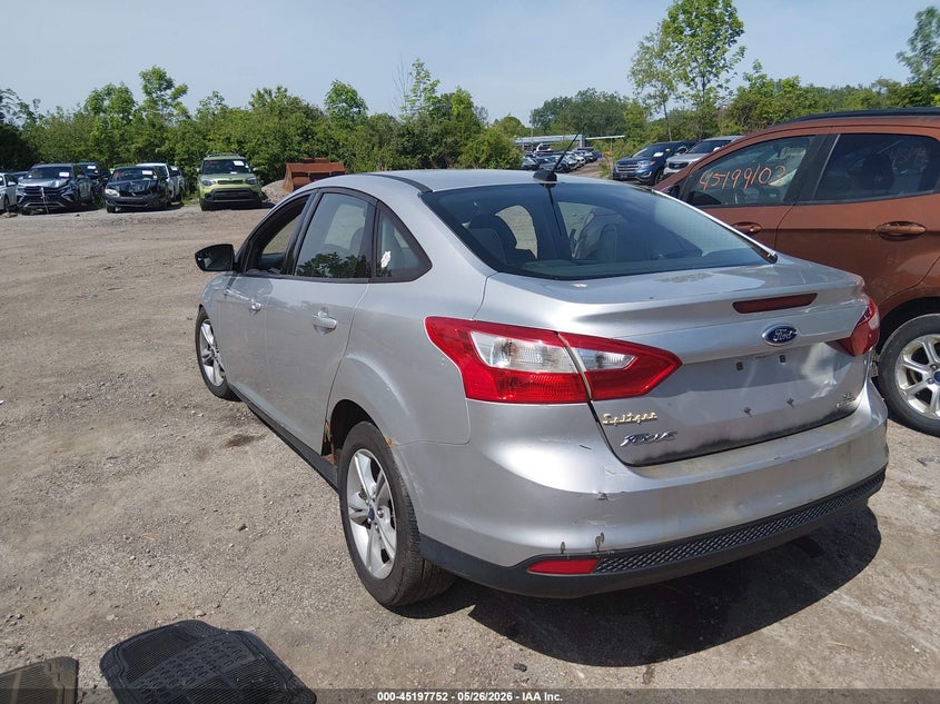 Vin: 1fadp3f26el411454, lot: 45695480, ford focus se 20143