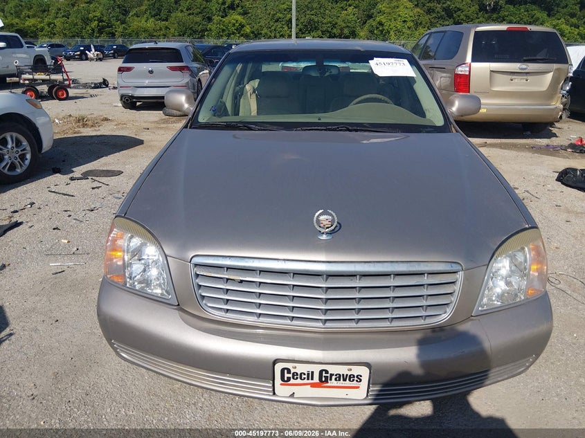 2001 Cadillac Deville Standard W/W20 VIN: 1G6KD54Y31U181604 Lot: 45197773