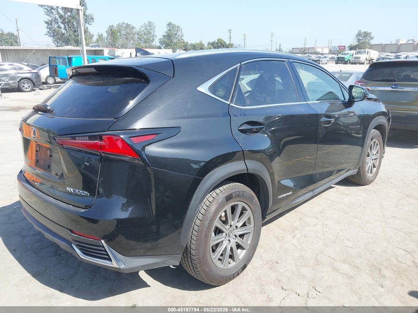 Vin: jtjdjrdz0l2128417, lot: 45695522, lexus nx 300h 20204
