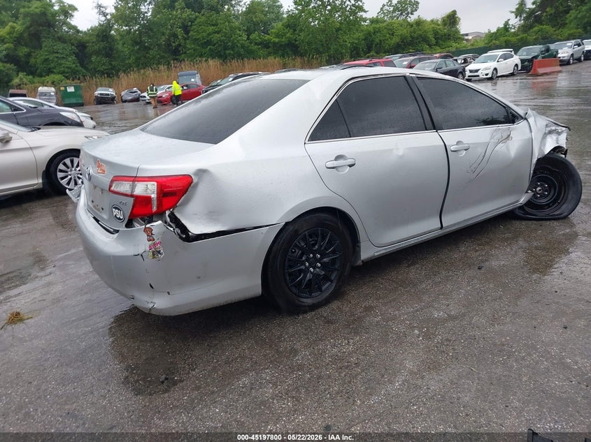 2013 TOYOTA CAMRY SEDAN 2.5L I-4 DOHC, VVT, 173HP
