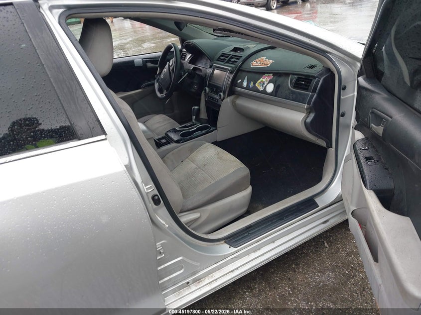 2013 TOYOTA CAMRY SEDAN 2.5L I-4 DOHC, VVT, 173HP