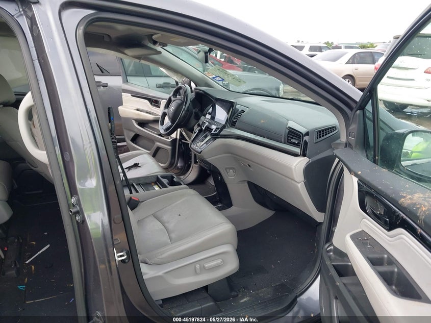 VIN 5FNRL6H96JB057651 2018 HONDA ODYSSEY ELITE