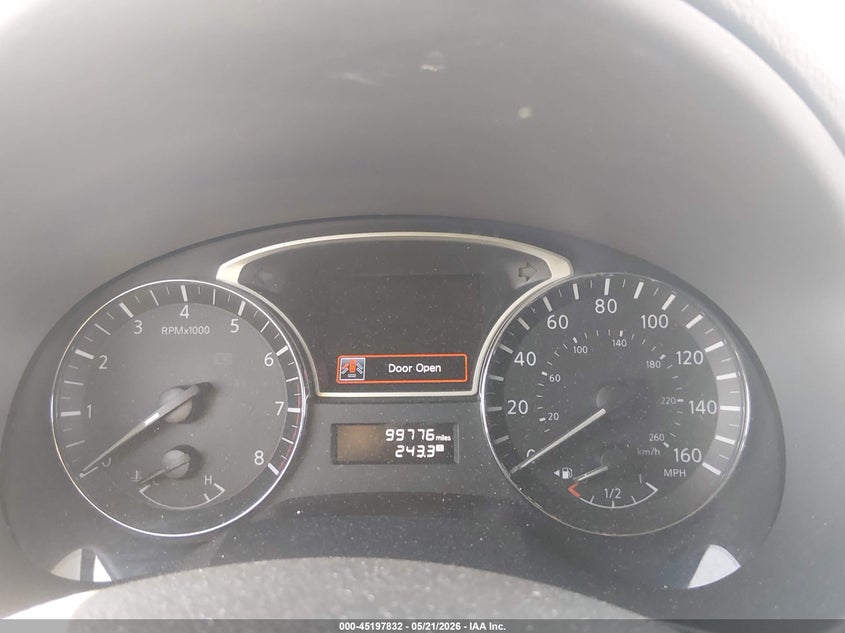 2015 NISSAN ALTIMA SEDAN 2.5L I-4 DOHC, VVT, 182HP