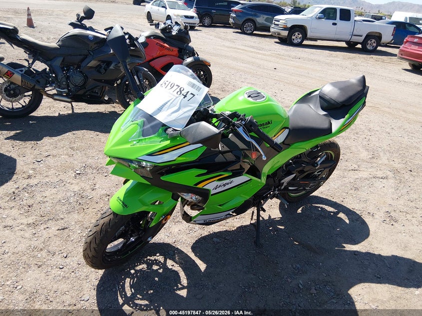 2025 Kawasaki Ex500 H VIN: ML5EXGH12SDA56893 Lot: 45197847