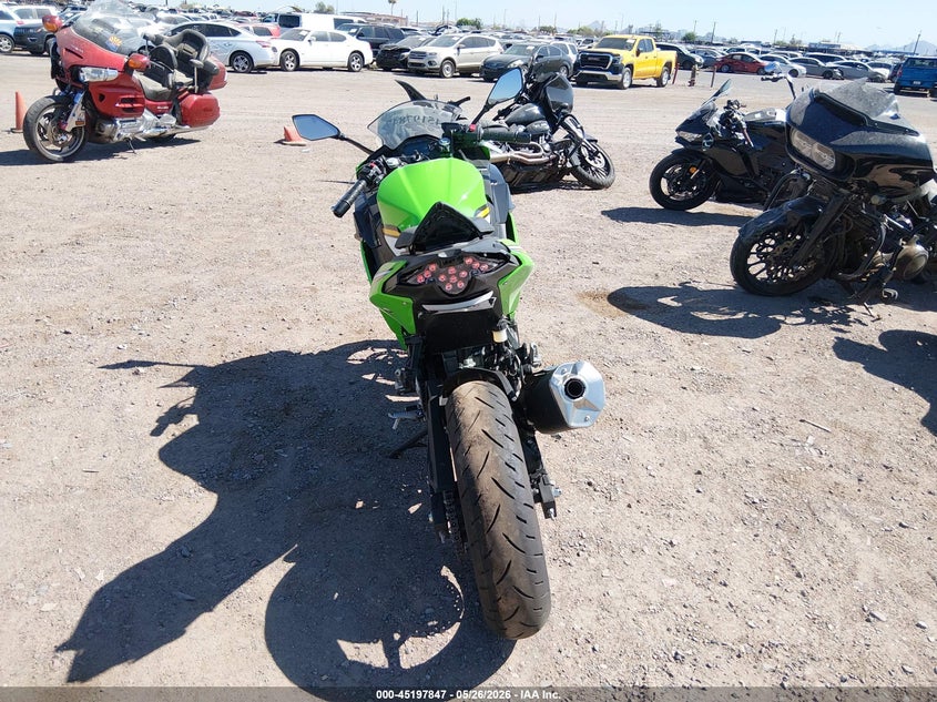 2025 Kawasaki Ex500 H VIN: ML5EXGH12SDA56893 Lot: 45197847
