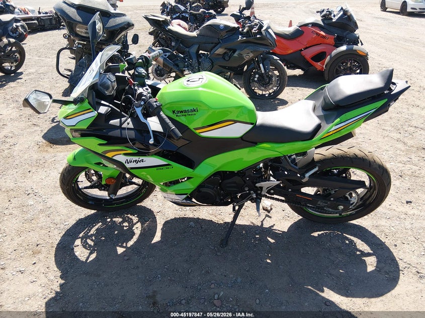 2025 Kawasaki Ex500 H VIN: ML5EXGH12SDA56893 Lot: 45197847