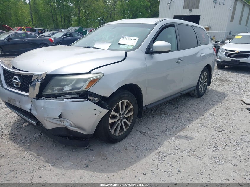 2014 Nissan Pathfinder S 5N1AR2MM8EC707514 photo 1