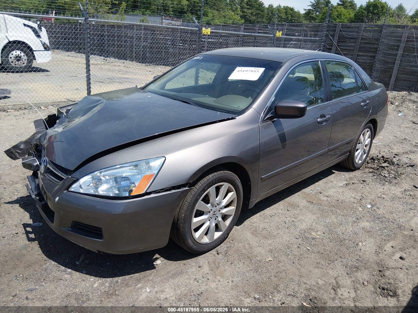 2007 Honda Accord 3.0 Ex 1HGCM66507A086729 photo 1