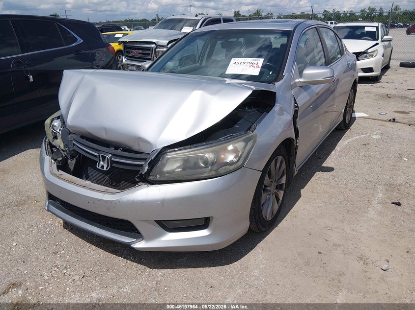 2014 Honda Accord Ex-L 1HGCR2F8XEA181896 photo 1