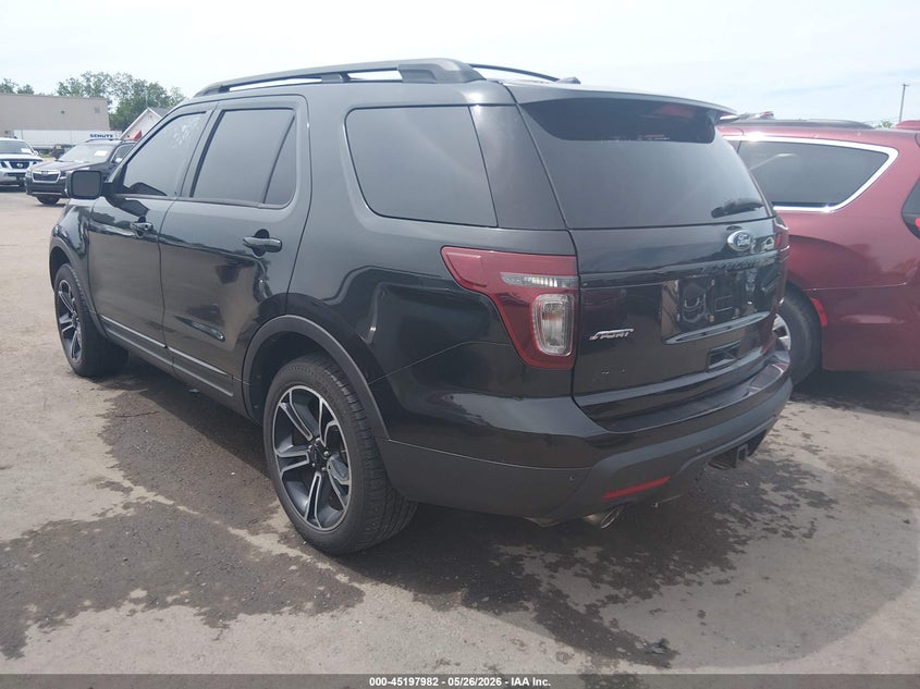 Vin: 1fm5k8gt9fga13162, lot: 45695710, ford explorer sport 20153