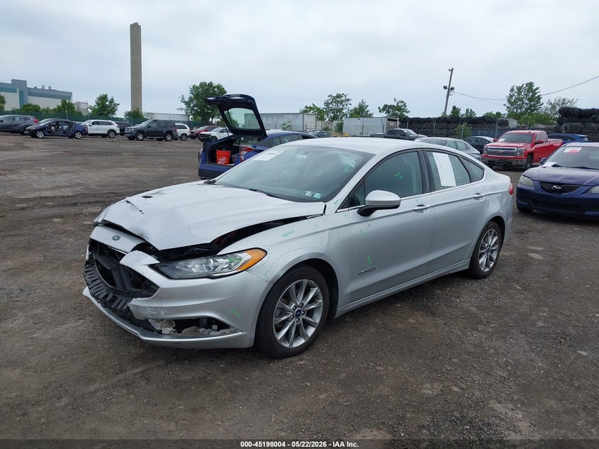 2017 Ford Fusion Hybrid Se 3FA6P0LU2HR314268 photo 1