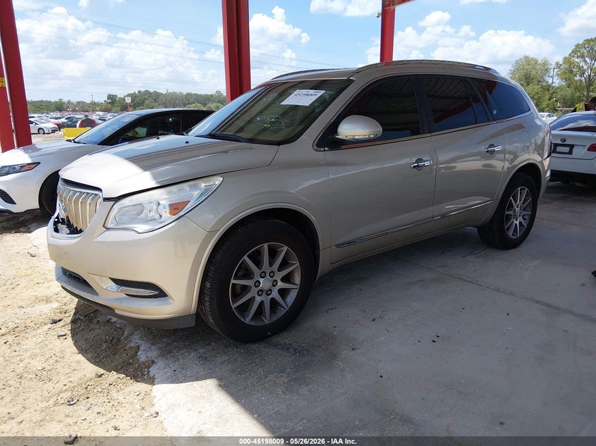 Vin: 5gakrckd9dj240164, lot: 45695737, buick enclave leather 20132