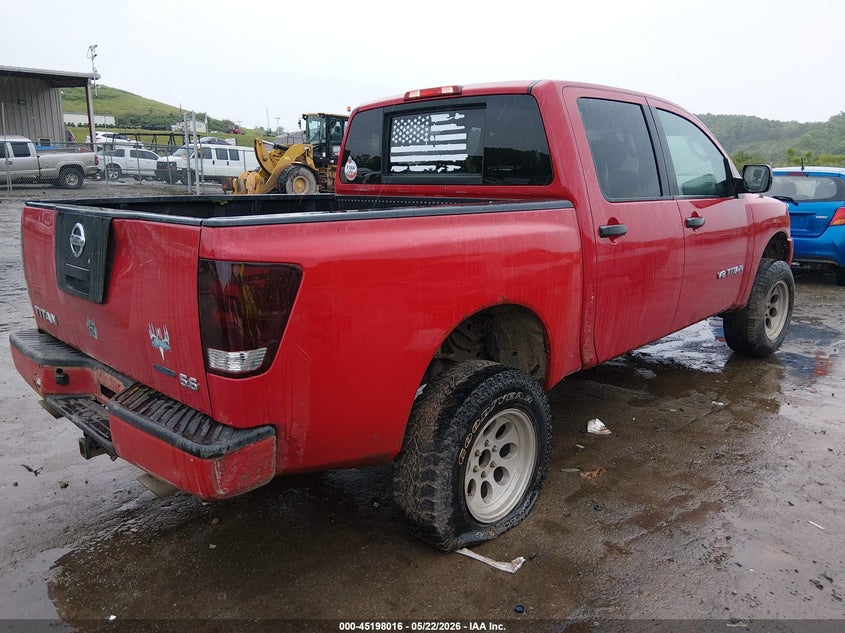 Vin: 1n6ba0ej0an317737, lot: 45695744, nissan titan xe 20104