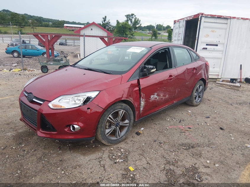 Vin: 1fadp3f25el451721, lot: 45695816, ford focus se 20142