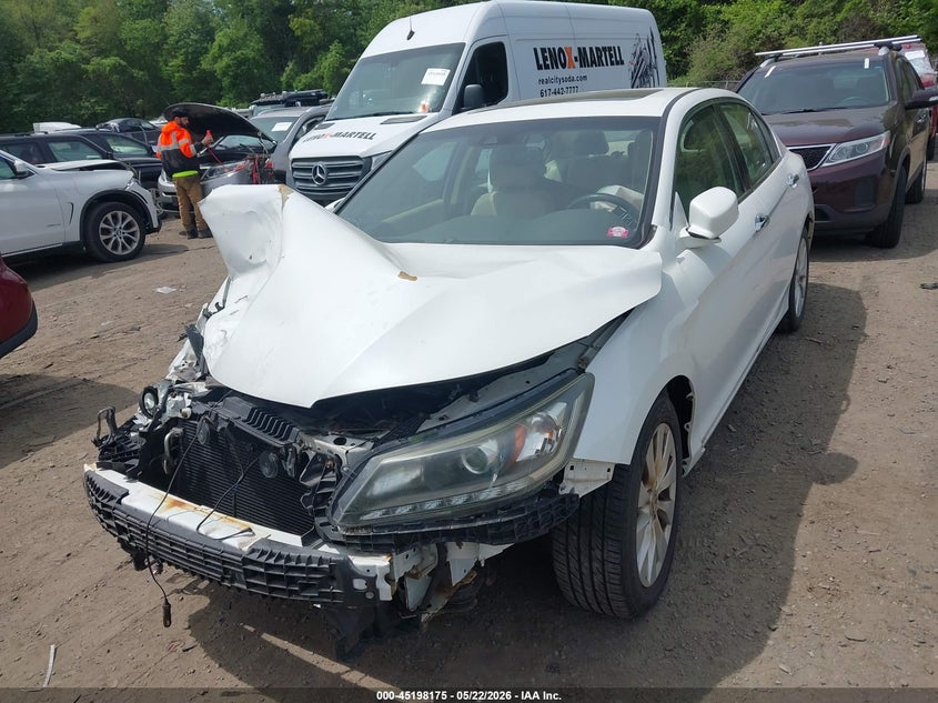 2015 Honda Accord Ex-L V-6 1HGCR3F85FA017981 photo 1