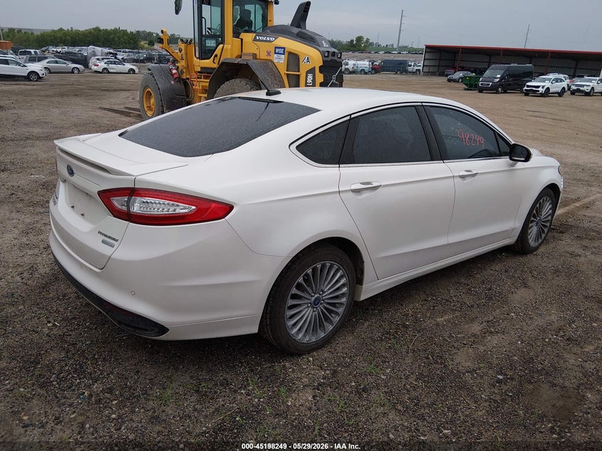 Vin: 3fa6p0k91fr182453, lot: 45695977, ford fusion titanium 20154