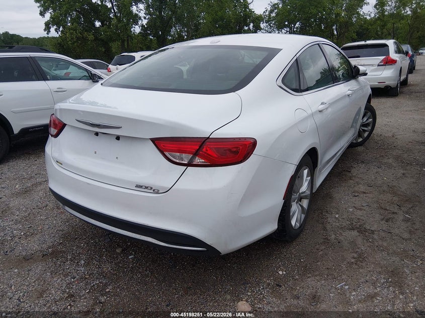 Vin: 1c3ccccb4fn593770, lot: 45695979, chrysler 200 c 20154
