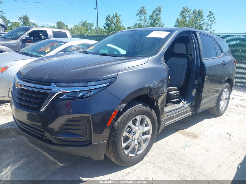 2022 Chevrolet Equinox Awd Ls 3GNAXSEV1NS166230 photo 1