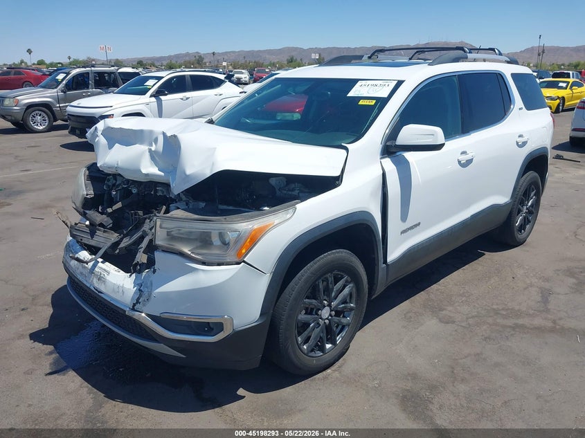 Vin: 1gkknmls2kz110016, lot: 45696021, gmc acadia slt-1 20192