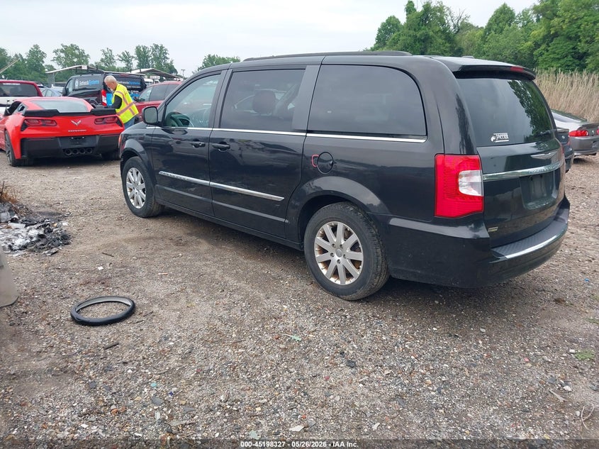 Vin: 2c4rc1bg0er397477, lot: 45696055, chrysler town & country touring 20143