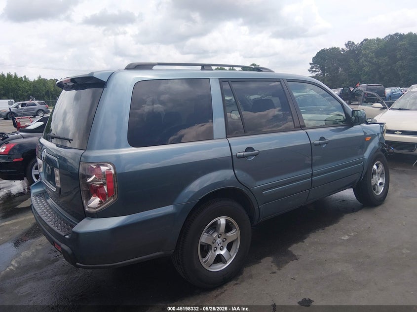 2007 HONDA PILOT auction photo 4