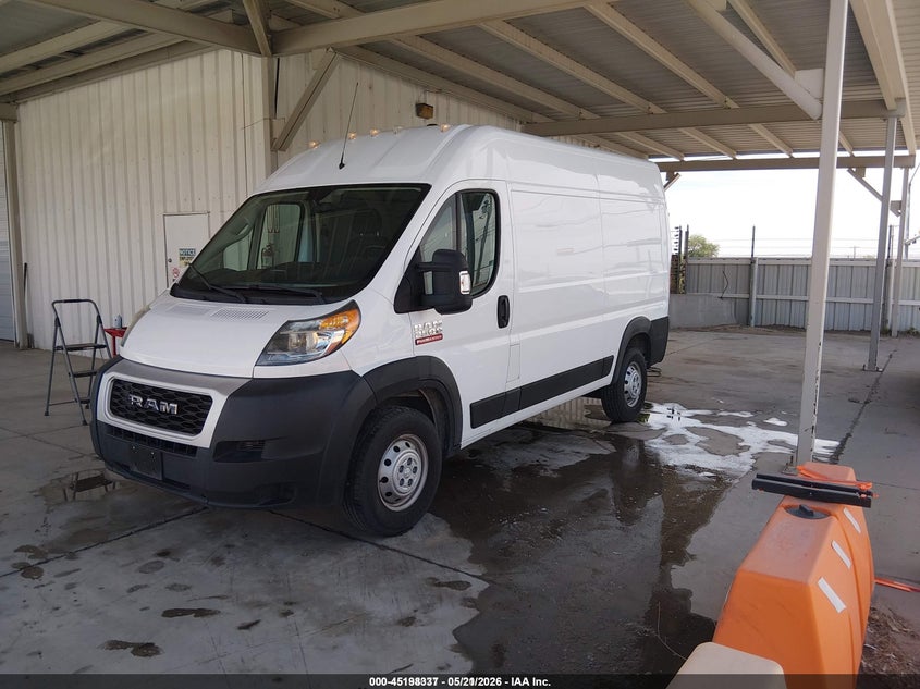 2019 Ram Promaster 2500 High Roof 136 Wb 3C6TRVCG8KE566126 photo 1