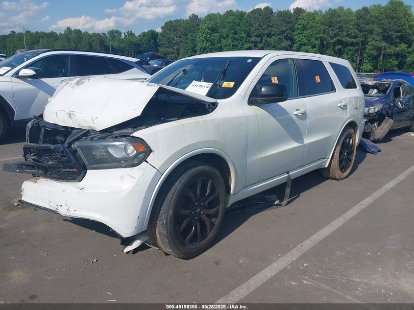 Vin: 1c4rdhagxkc847762, lot: 45696078, dodge durango sxt plus rwd 20192