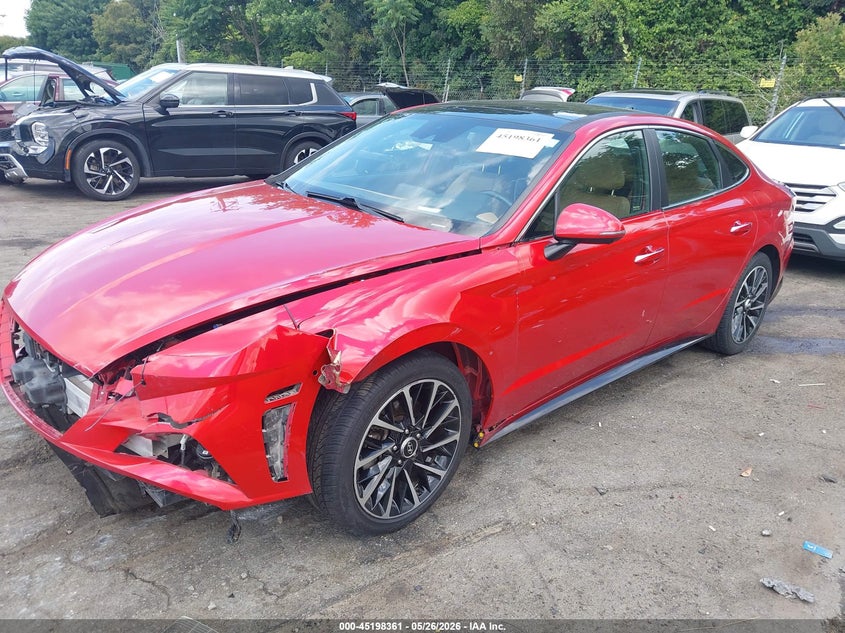 2021 Hyundai Sonata Limited 5NPEH4J25MH073346 photo 1