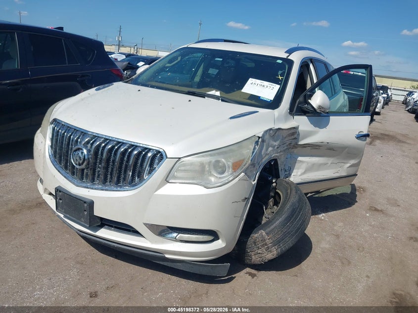 Vin: 5gakrbkd3fj150781, lot: 45696101, buick enclave leather 20152