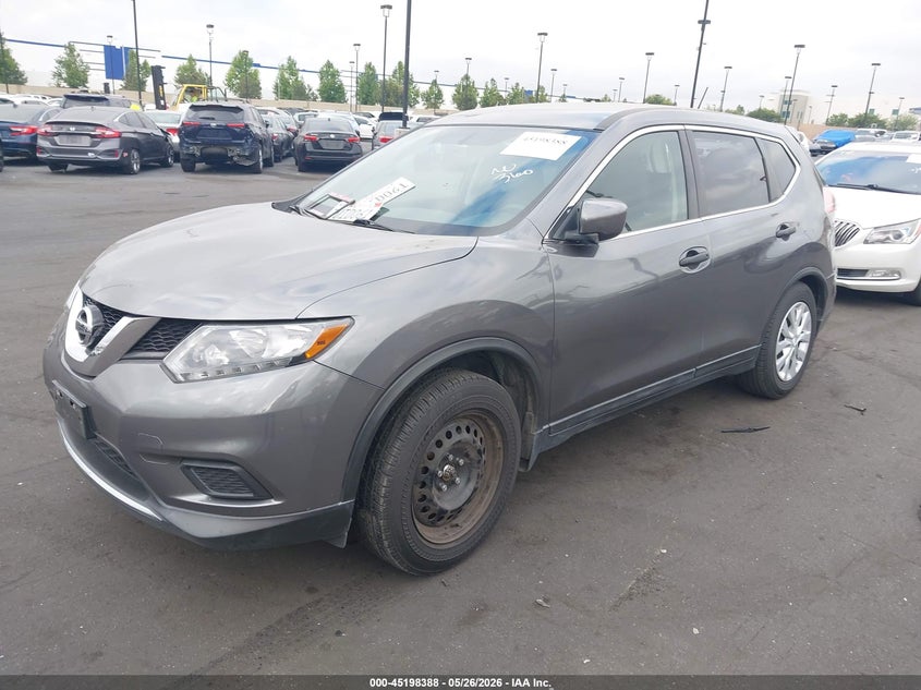 2016 Nissan Rogue S 5N1AT2MN2GC866543 photo 1