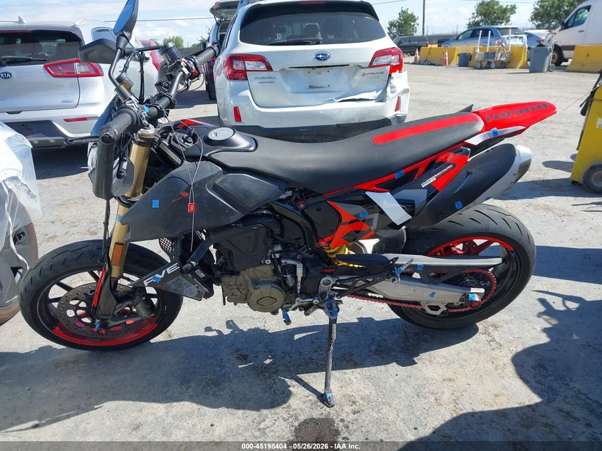 2024 Ducati Hypermotard VIN: ZDMBAS2N5RB001189 Lot: 45198404